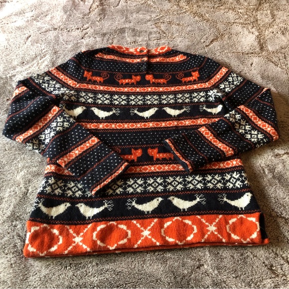 J. CREW Cat Bird Wool Blend Sweater - Picture 4 of 14